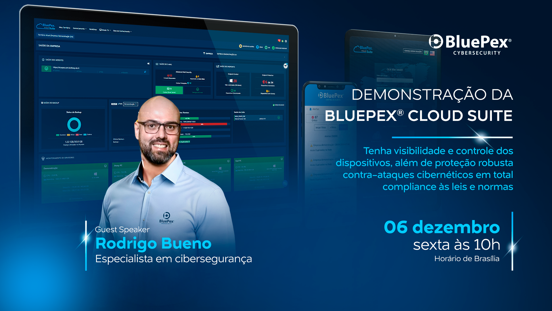 PARTICIPE DA DEMONSTRAÇÃO GUIADA | BLUEPEX® CLOUD SUITE