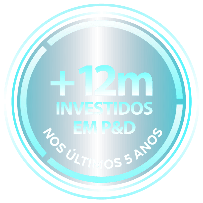 12 milhões investidos em P&D