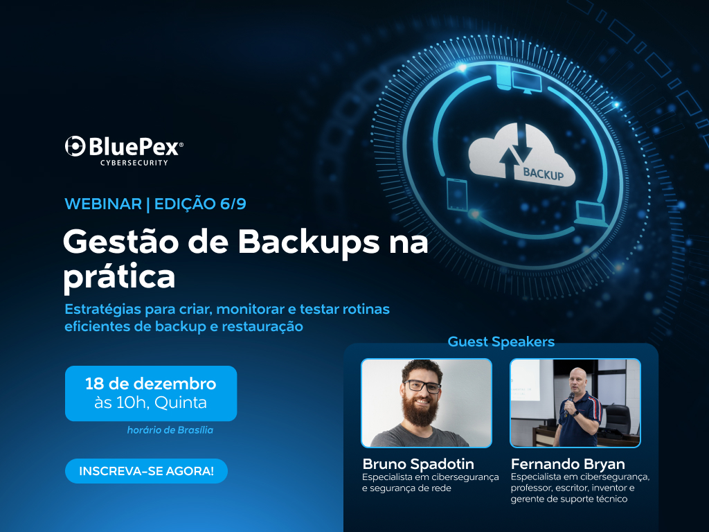 Webinar | Jornada de Certificação - BluePex® Cybersecurity Framework 6/9