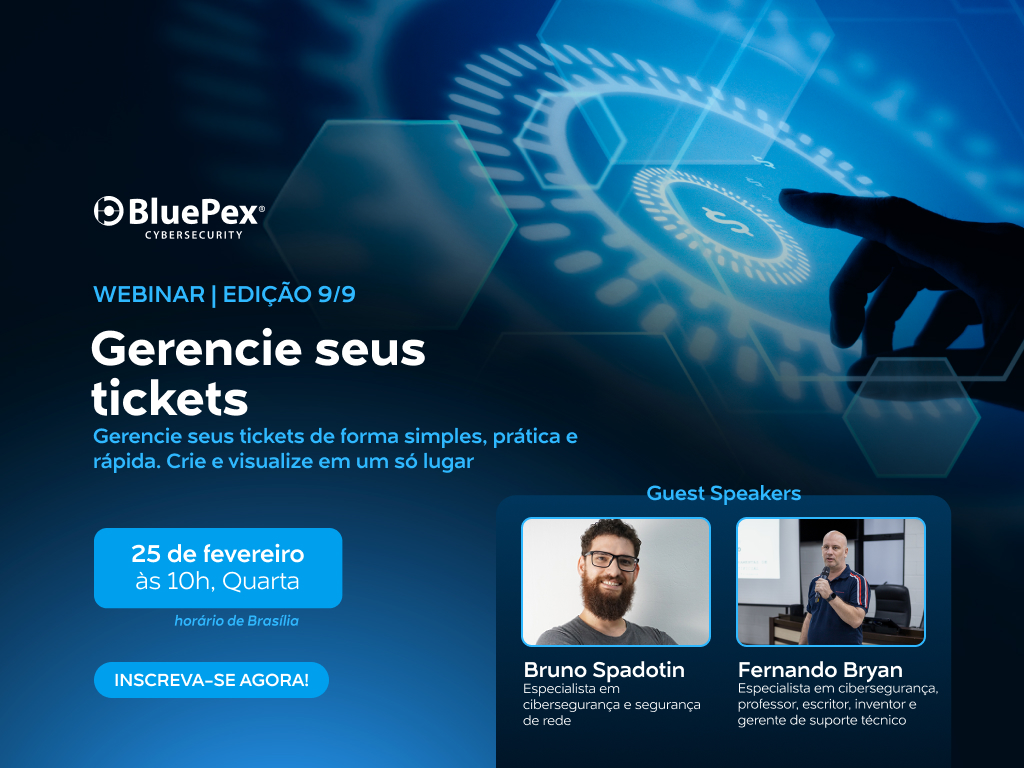 Webinar | Jornada de Certificação - BluePex® Cybersecurity Framework 9/9