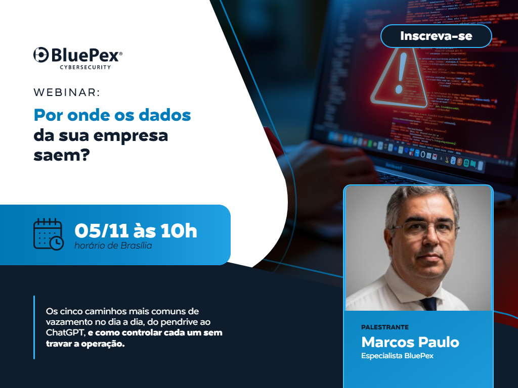 Webinar | Por onde os dados da sua empresa saem?
