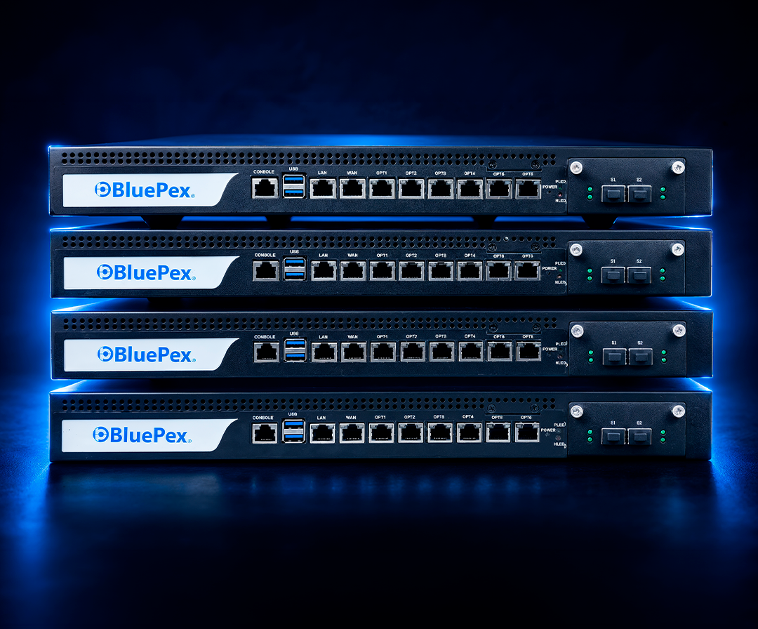 Appliances de Firewall NGFW da BluePex